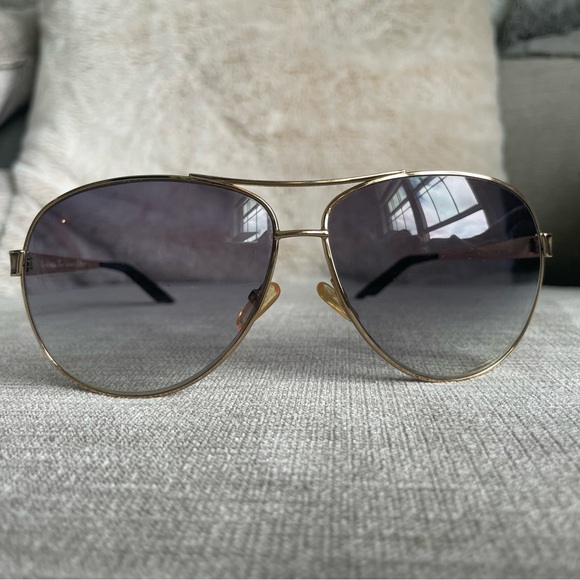 CHRISTIAN DIOR gradient aviator sunnies - Picture 1 of 12